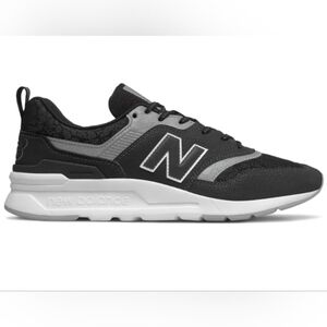 New Balance Black and Gray 997H Sneakers